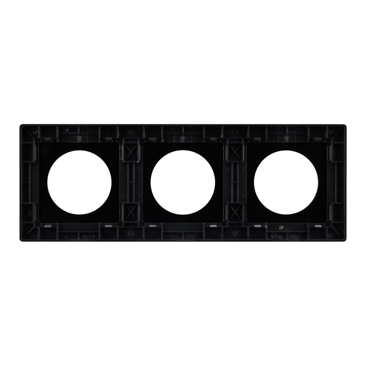 Рамка 3-местная алюминиевая Arlight FRM-PRESTO-ALR-3-BK 043872 в Санкт-Петербурге