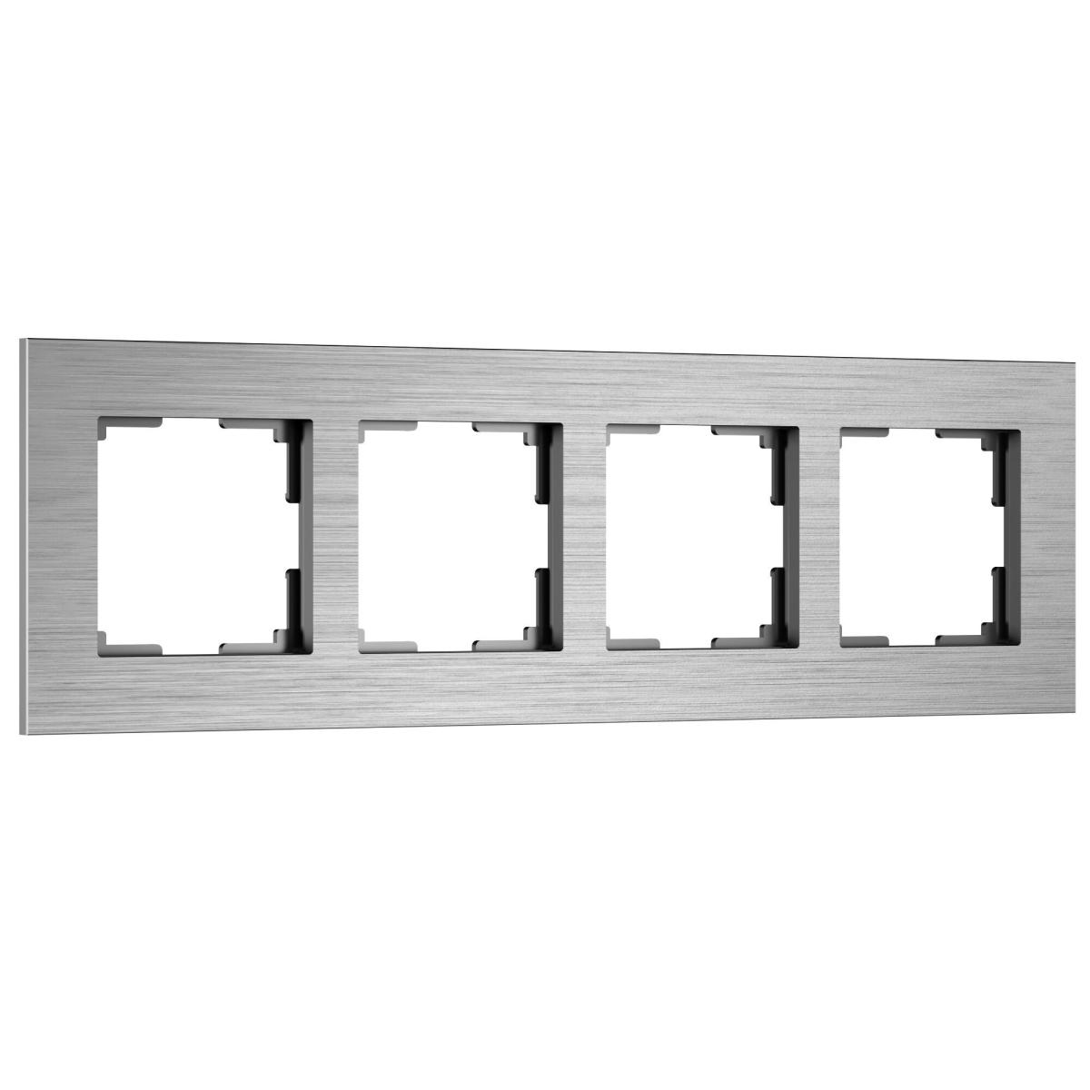 Рамка на 4 поста Werkel AluMax 4690389204098 W0043506 a066328 в Санкт-Петербурге