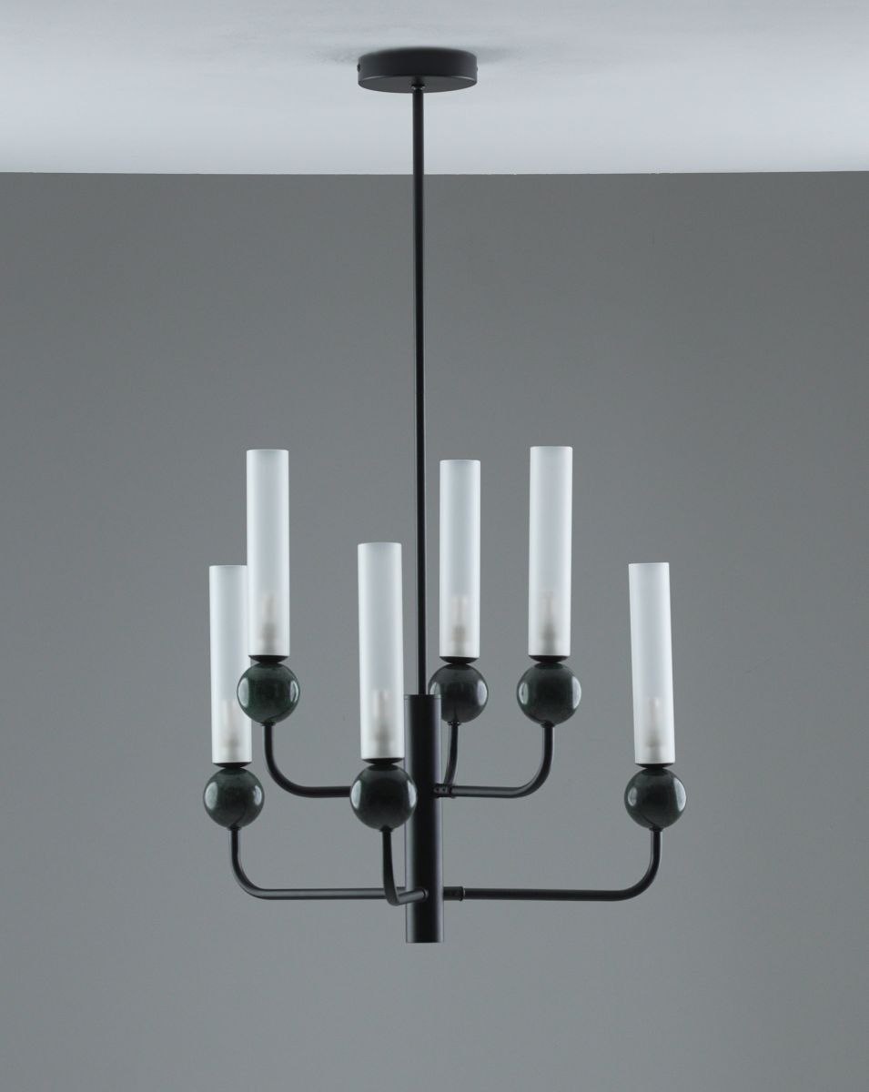 Люстра на штанге Moderli Illis V11792-6P в #REGION_NAME_DECLINE_PP#