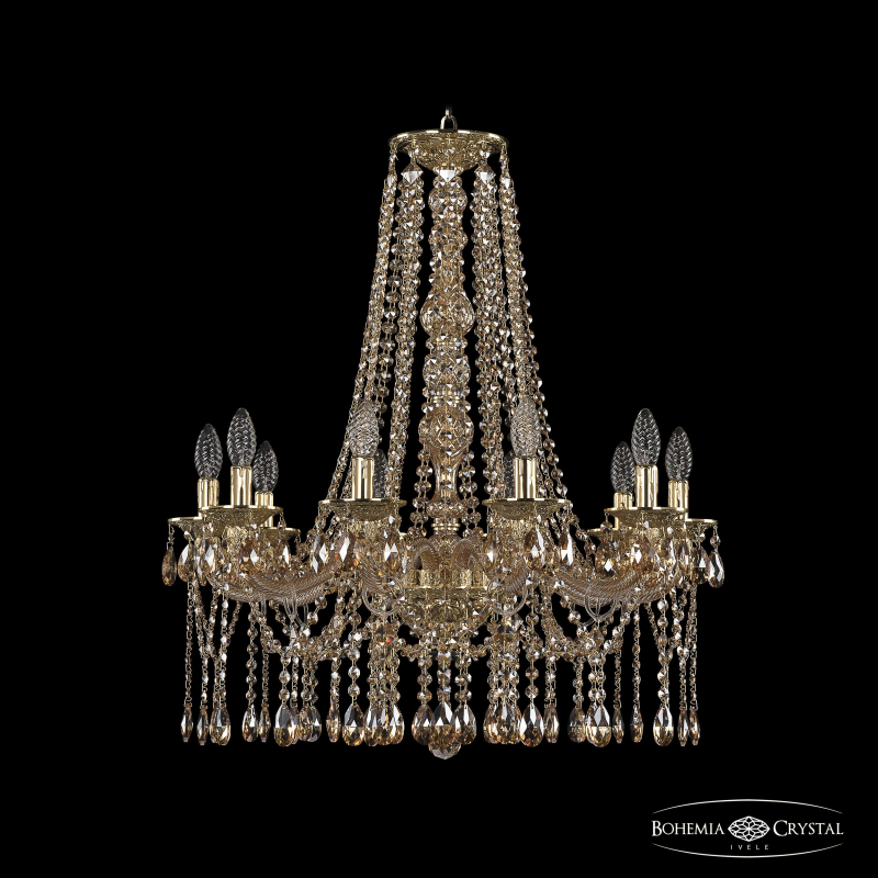 Подвесная люстра Bohemia Ivele Crystal 16113/10/240/h-75 FP M721 в Санкт-Петербурге