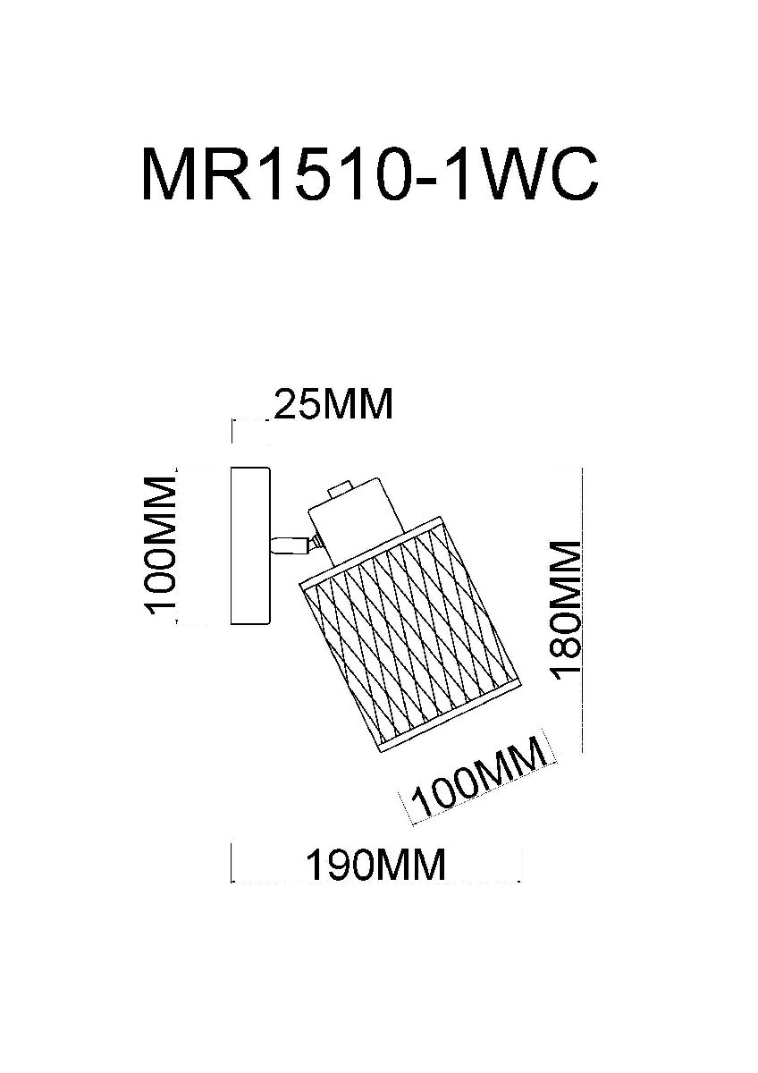 Спот MyFar Cathy MR1510-1WC в Санкт-Петербурге