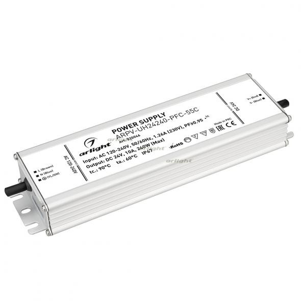 Блок питания Arlight ARPV-UH24240-PFC-55C (24V, 10.0A, 240W) 025046 в Санкт-Петербурге