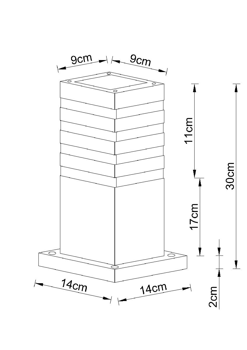 Ландшафтный светильник Arte Lamp Heather A4413FN-1BK в Санкт-Петербурге