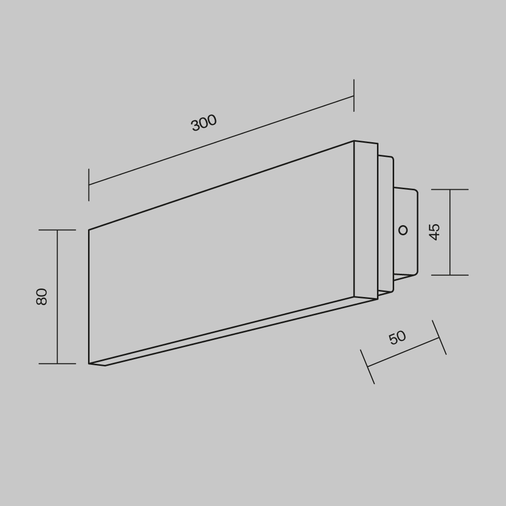 Настенный светильник Maytoni Basic Texture MOD461WL-L8BK в Санкт-Петербурге