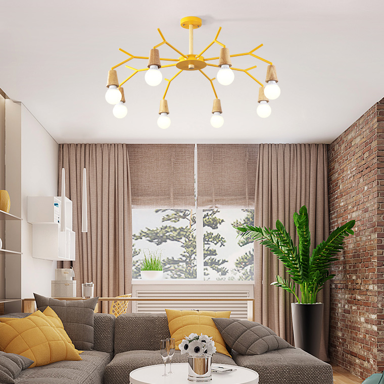 Люстра на штанге ImperiumLoft Les color 220509-23 в Санкт-Петербурге