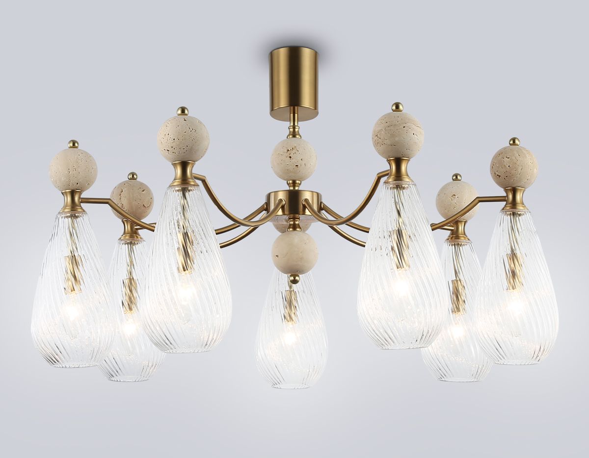 Люстра на штанге Ambrella Light High Light Ceramo Modern LH53287 в #REGION_NAME_DECLINE_PP#