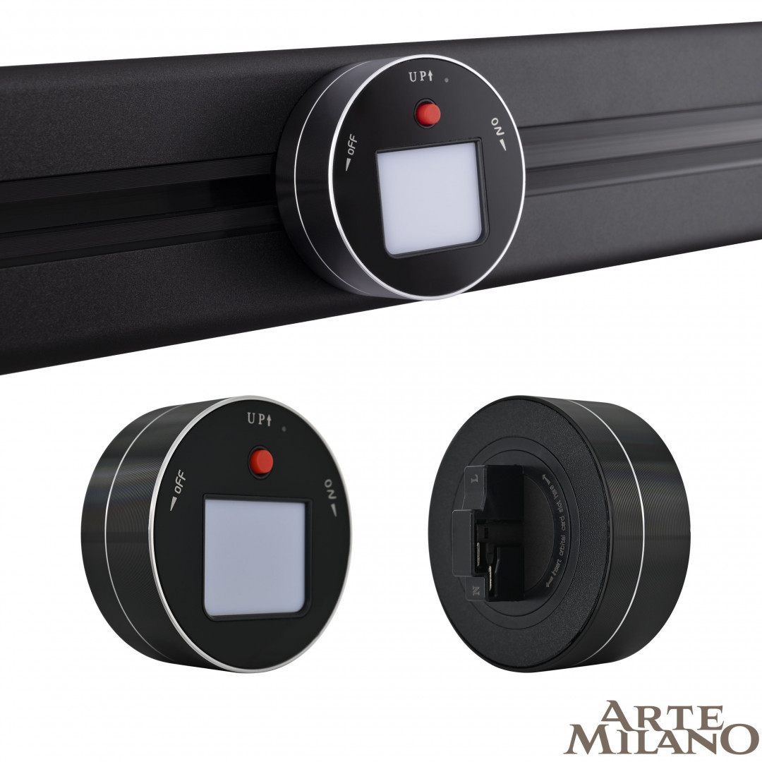 Трековый светильник Arte Milano Am-track-sockets 380011TL/Light Black в Санкт-Петербурге