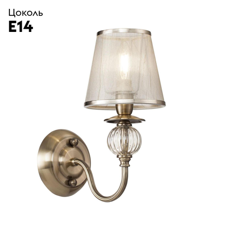 Бра Freya Inessa FR2685WL-01BZ в #REGION_NAME_DECLINE_PP#