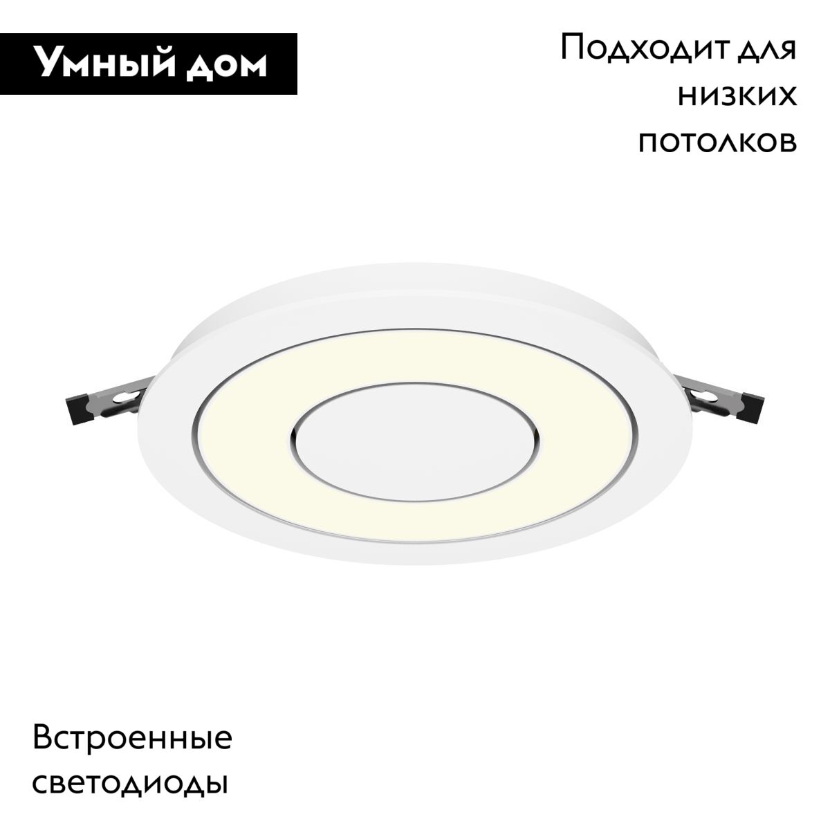 Встраиваемый светильник Maytoni Vector DL102-12W3K-W в Санкт-Петербурге
