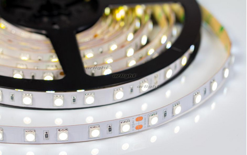 Светодиодная лента Arlight RTW 2-5000NC 24V White6000 2x (5060, 300 LED, LUX) 014963 в Санкт-Петербурге
