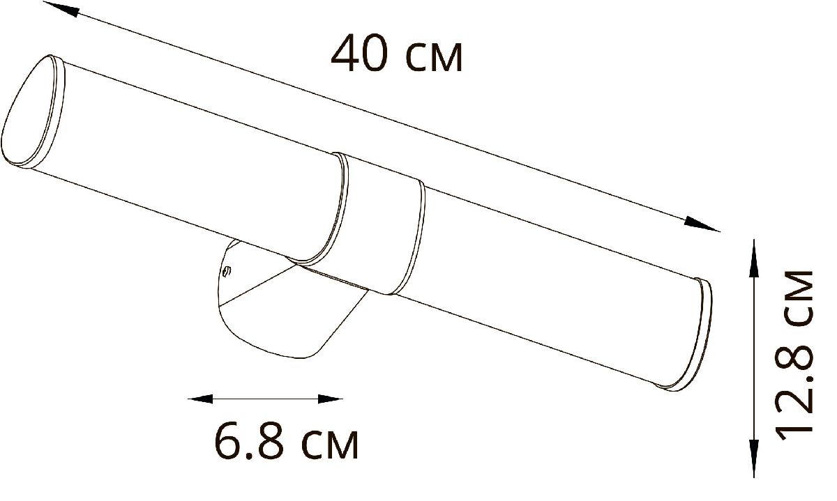 Подсветка для зеркал Arte Lamp Callisto A4408AP-1CC в Санкт-Петербурге