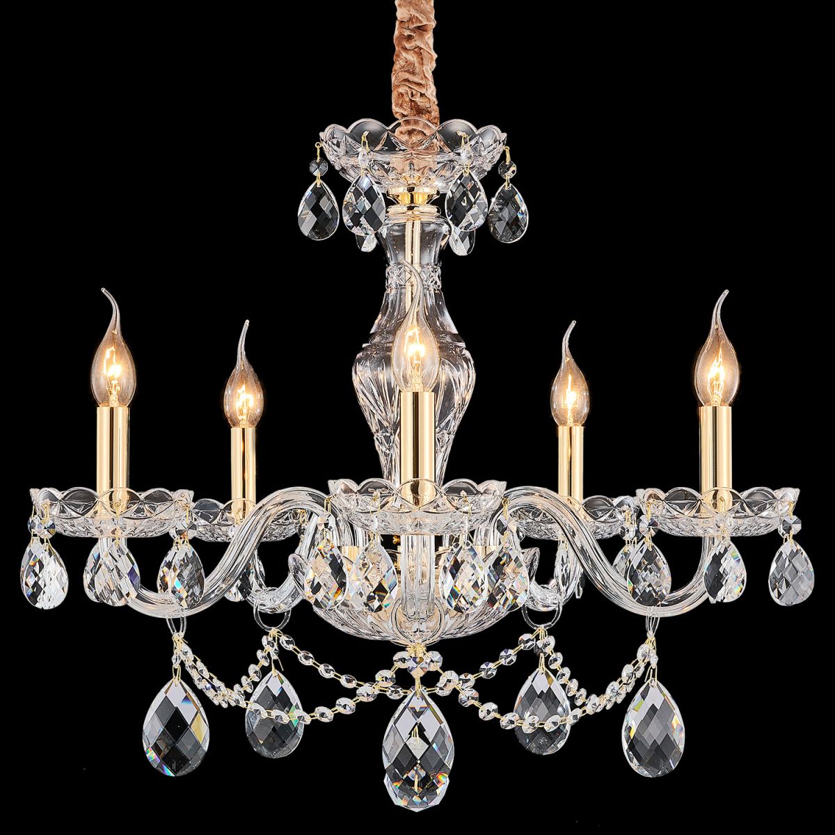 Подвесная люстра Illumico IL2066-5PBC-25 ELITE в Санкт-Петербурге