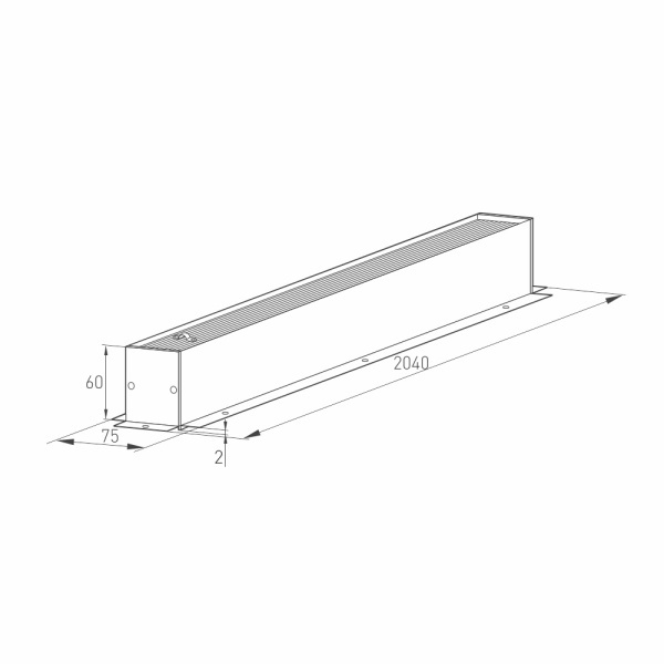 Шинопровод магнитный встраиваемый Arlight Mag-Track-4560-F-2040 028060(1) в Санкт-Петербурге