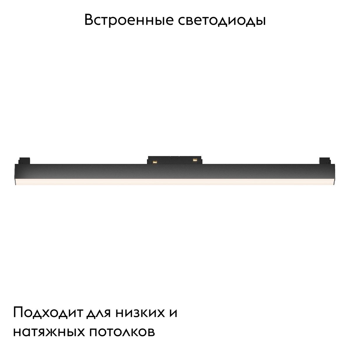 Трековый светильник Maytoni Technical Basis TR074-2-20W3K-B в Санкт-Петербурге