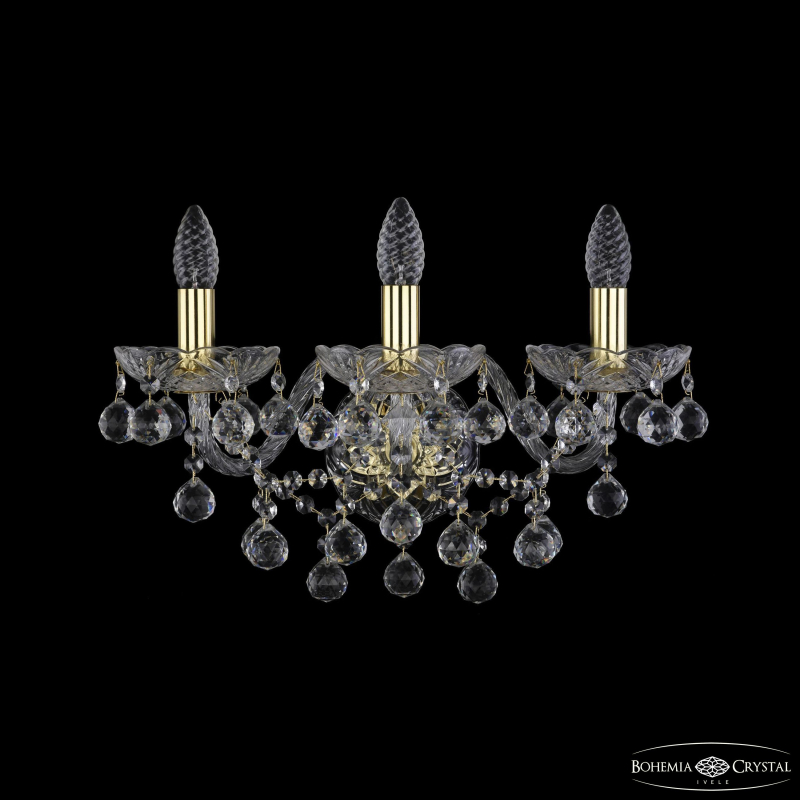 Бра Bohemia Ivele Crystal 1409B/3/160/XL G в Санкт-Петербурге