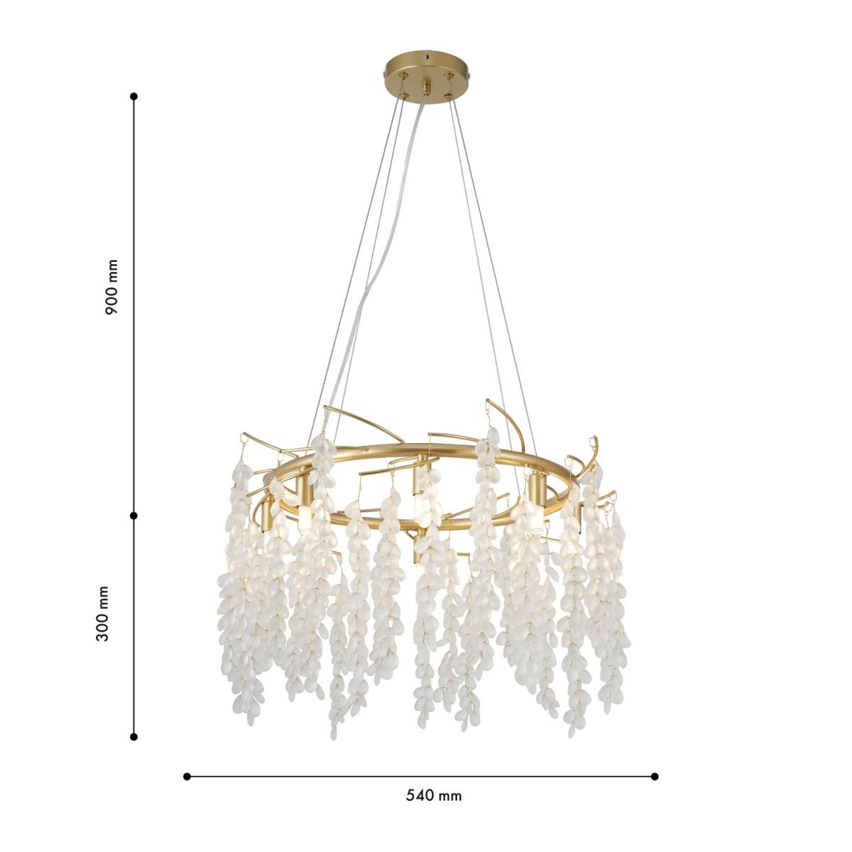 Подвесная люстра Favourite Desmi 4108-8P в #REGION_NAME_DECLINE_PP#