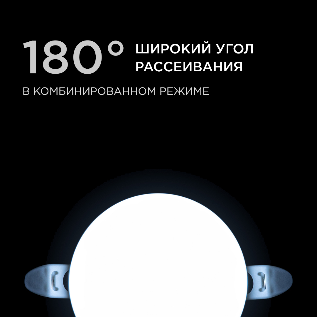 Встраиваемая светодиодная панель безрамочная Apeyron FLP 06-102 в Санкт-Петербурге