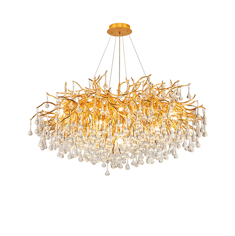 Подвесная led люстра ImperiumLoft Droplet Chandelier Circle 213701-22 в Санкт-Петербурге