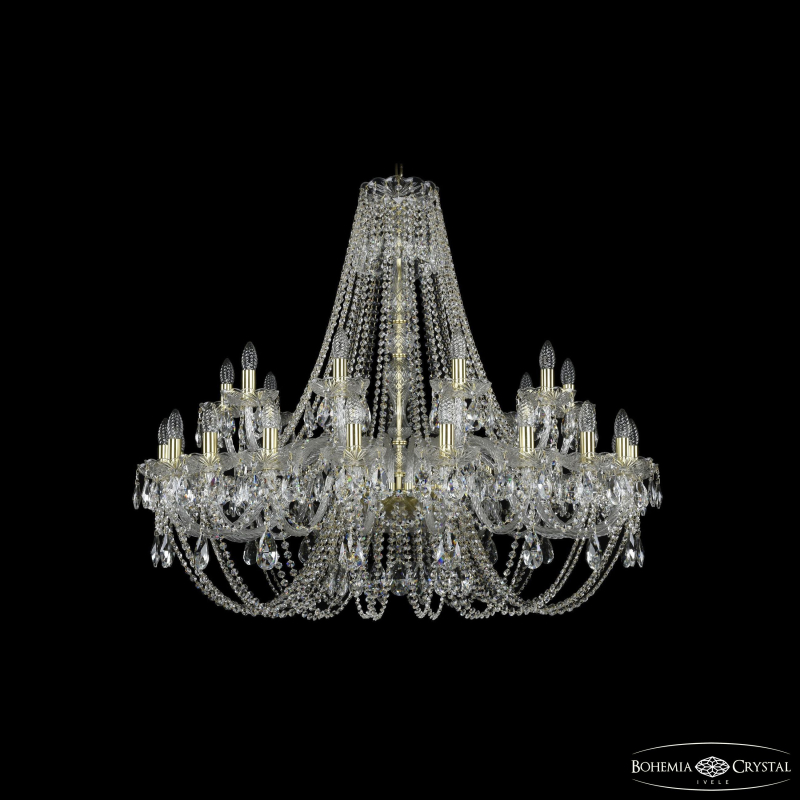 Подвесная люстра Bohemia Ivele Crystal 1406/20+10/400/h-101 G в Санкт-Петербурге