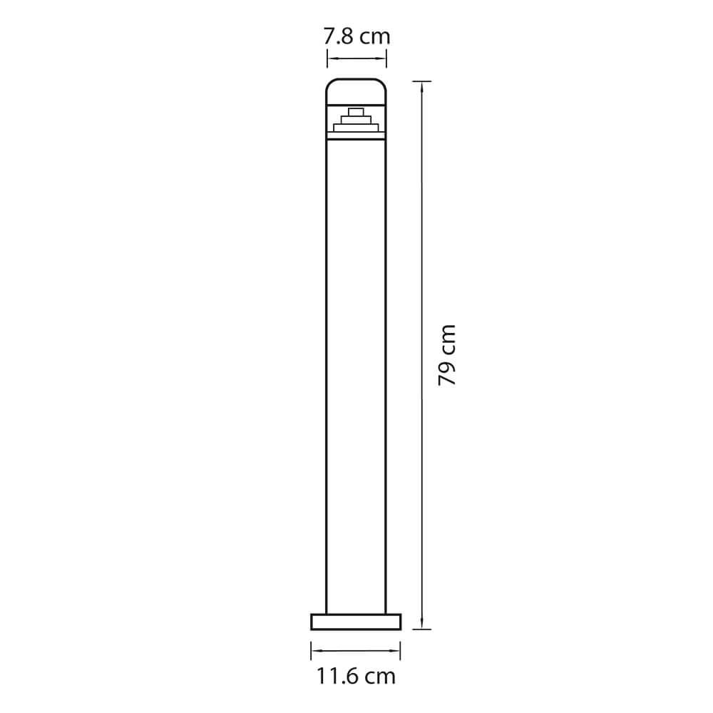 Уличный светодиодный светильник Lightstar Raggio 376705 в Санкт-Петербурге