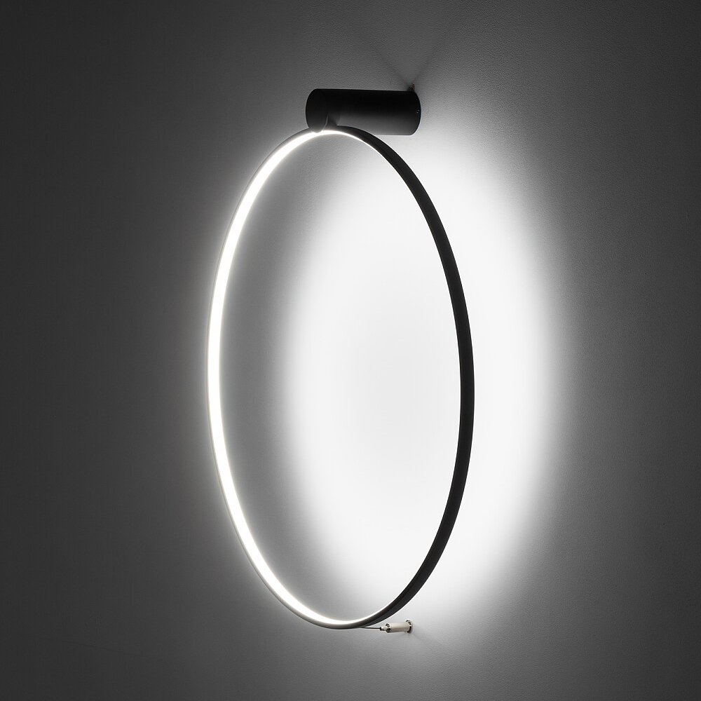 Настенно-потолочный светильник Nowodvorski Circolo Led M Black 10815 в #REGION_NAME_DECLINE_PP#