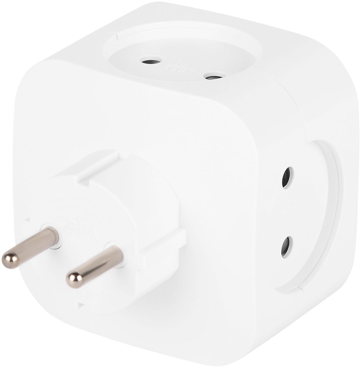 Разветвитель электрический ЭРА SP-4-3USBAC-W на 4 розетки + 3 USB A+C со шторками 10А белый Б0069083 в #REGION_NAME_DECLINE_PP#
