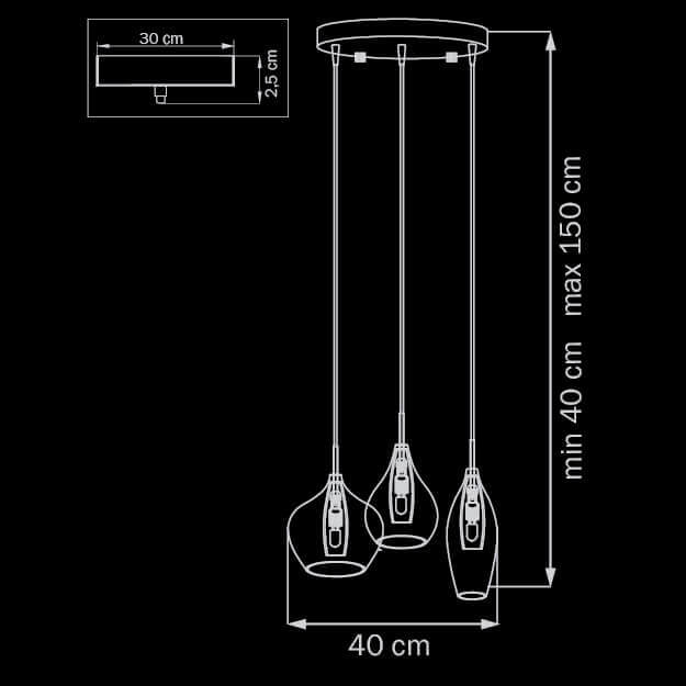 Подвесная люстра Lightstar Pentola 803057 в Санкт-Петербурге