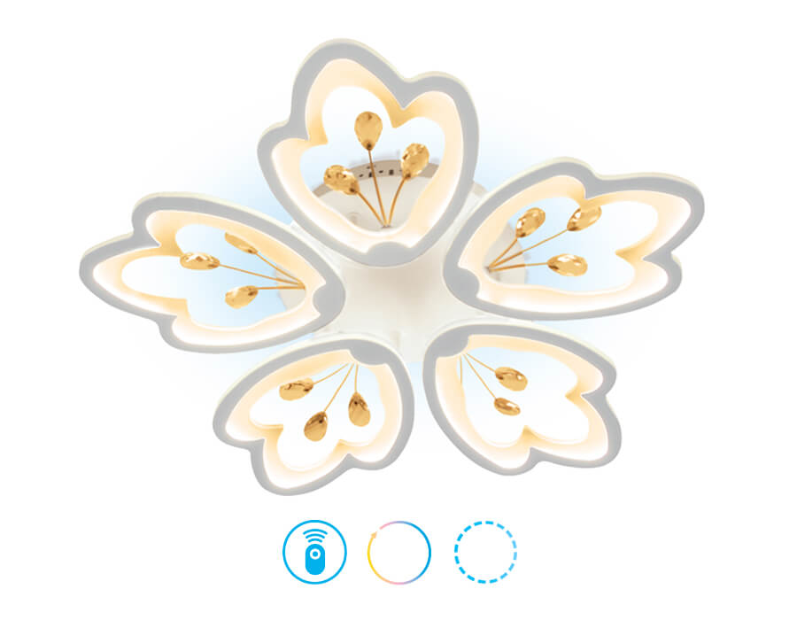 Потолочная светодиодная люстра Ambrella Light Acrylica Original FA510 в Санкт-Петербурге