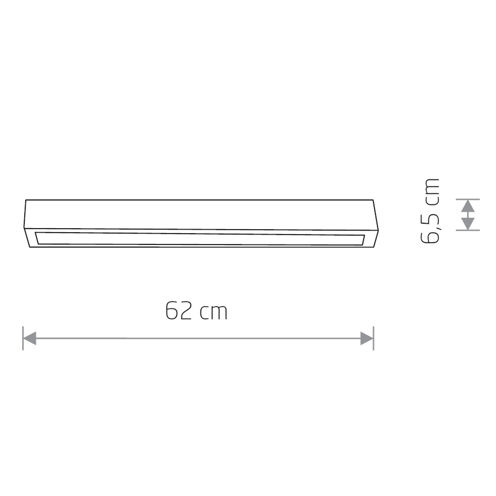 Потолочный светильник Nowodvorski Straight Ceiling Led S 7597 в Санкт-Петербурге