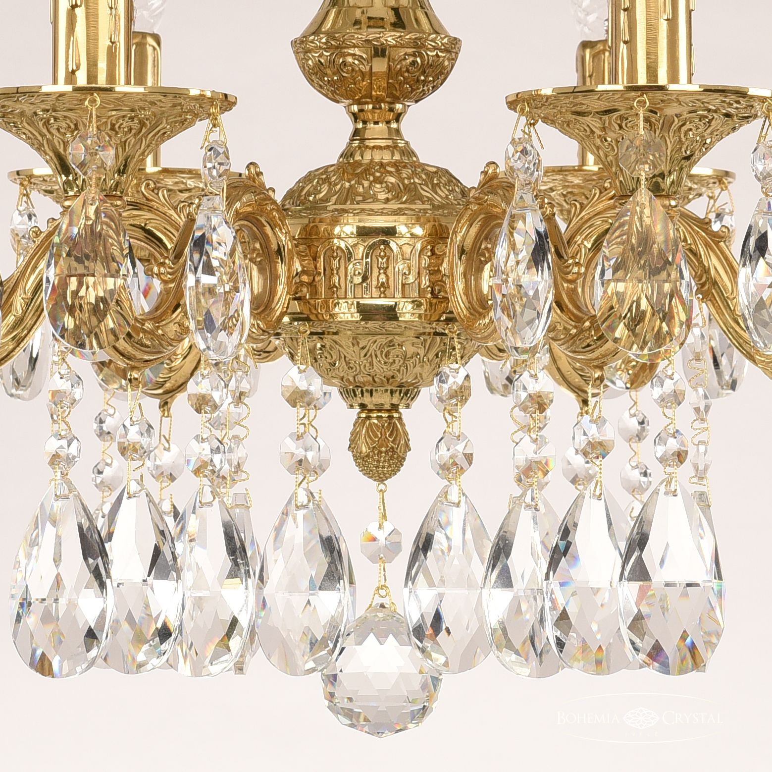 Подвесная люстра Bohemia Ivele Crystal Florence 71101/6/125 A G в Санкт-Петербурге