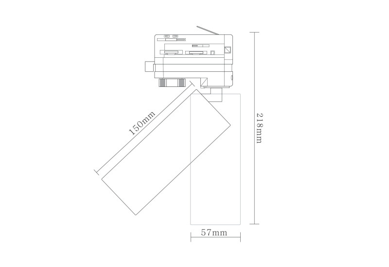 Светильник на шине Donolux DL18895R10W1B Track в Санкт-Петербурге