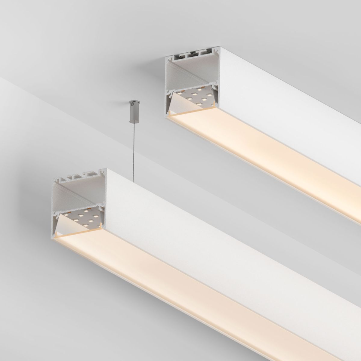 Профиль Arlight SL-LINE-5050-2000 WHITE с рефлектором (Алюминий) 064467 в Санкт-Петербурге