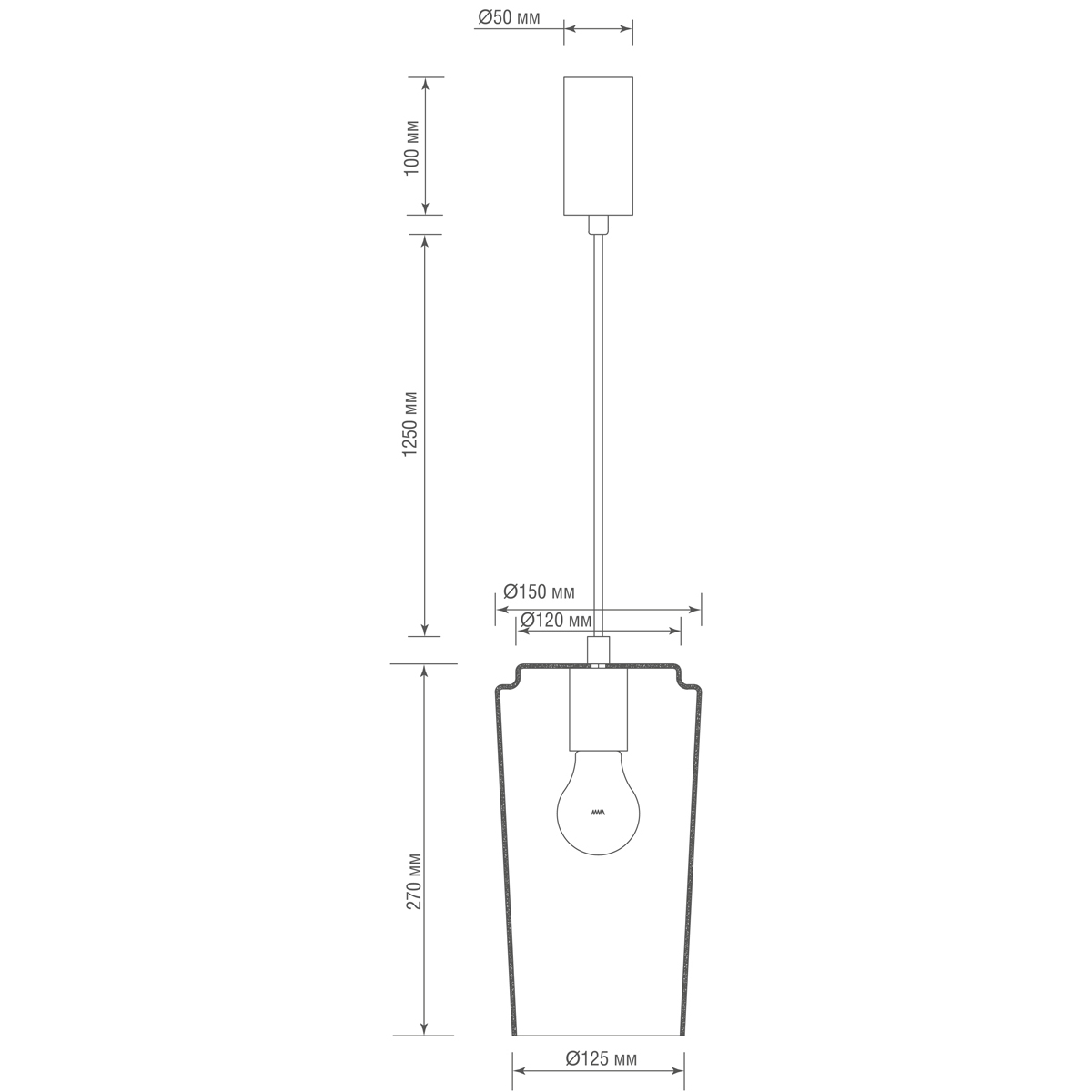 Подвесной светильник Donolux Eleganza S111058.1Smoky в Санкт-Петербурге