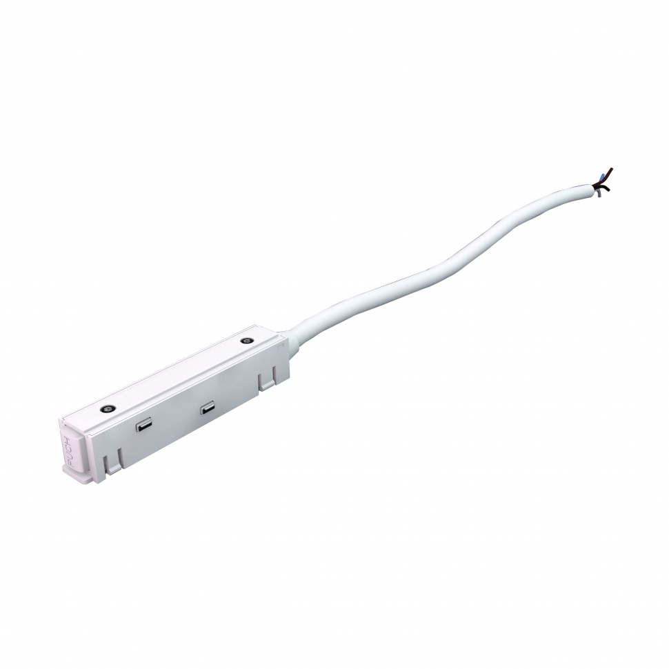 Ввод питания для магнитного шинопровода iLedex Vision48-22 POWER INN 4822-L390-WH в Санкт-Петербурге