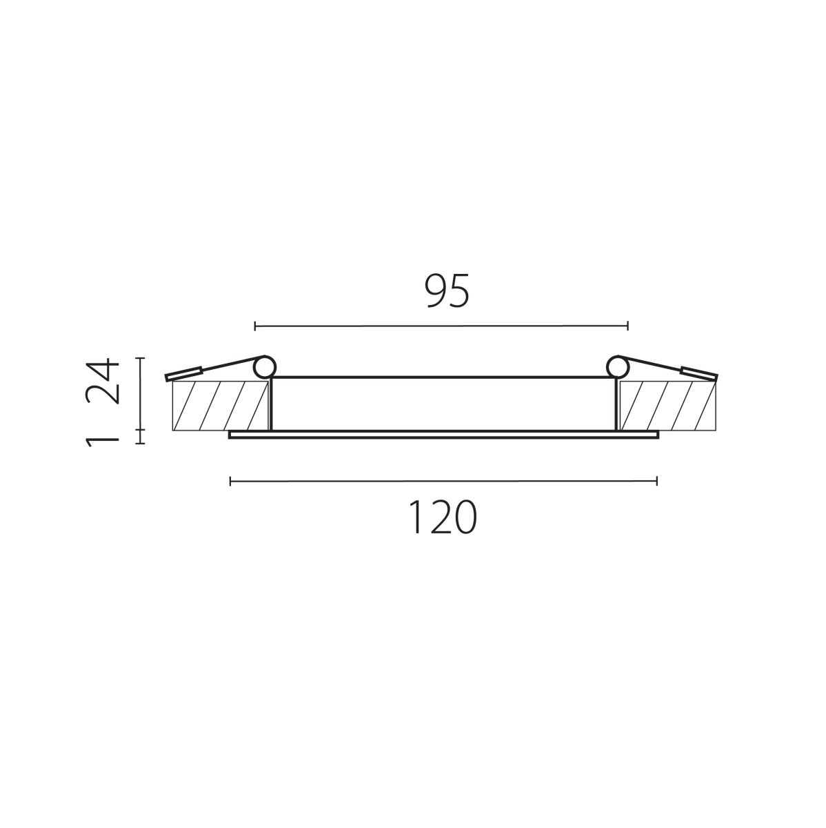 Светодиодная панель Lightstar Zocco 223104-XS в Санкт-Петербурге