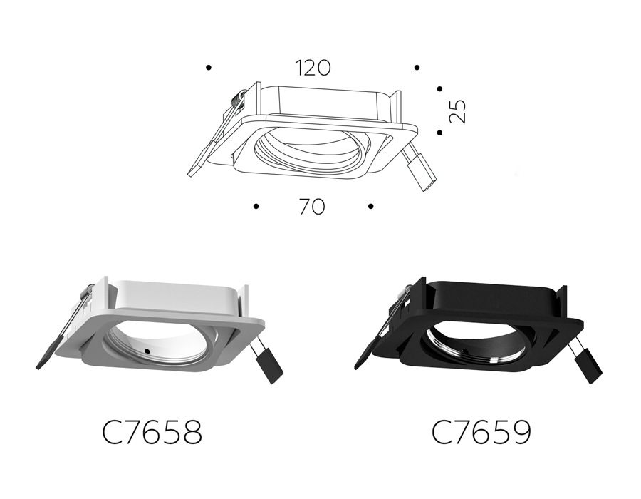 Корпус светильника Ambrella Light DIY Spot C7659 в Санкт-Петербурге