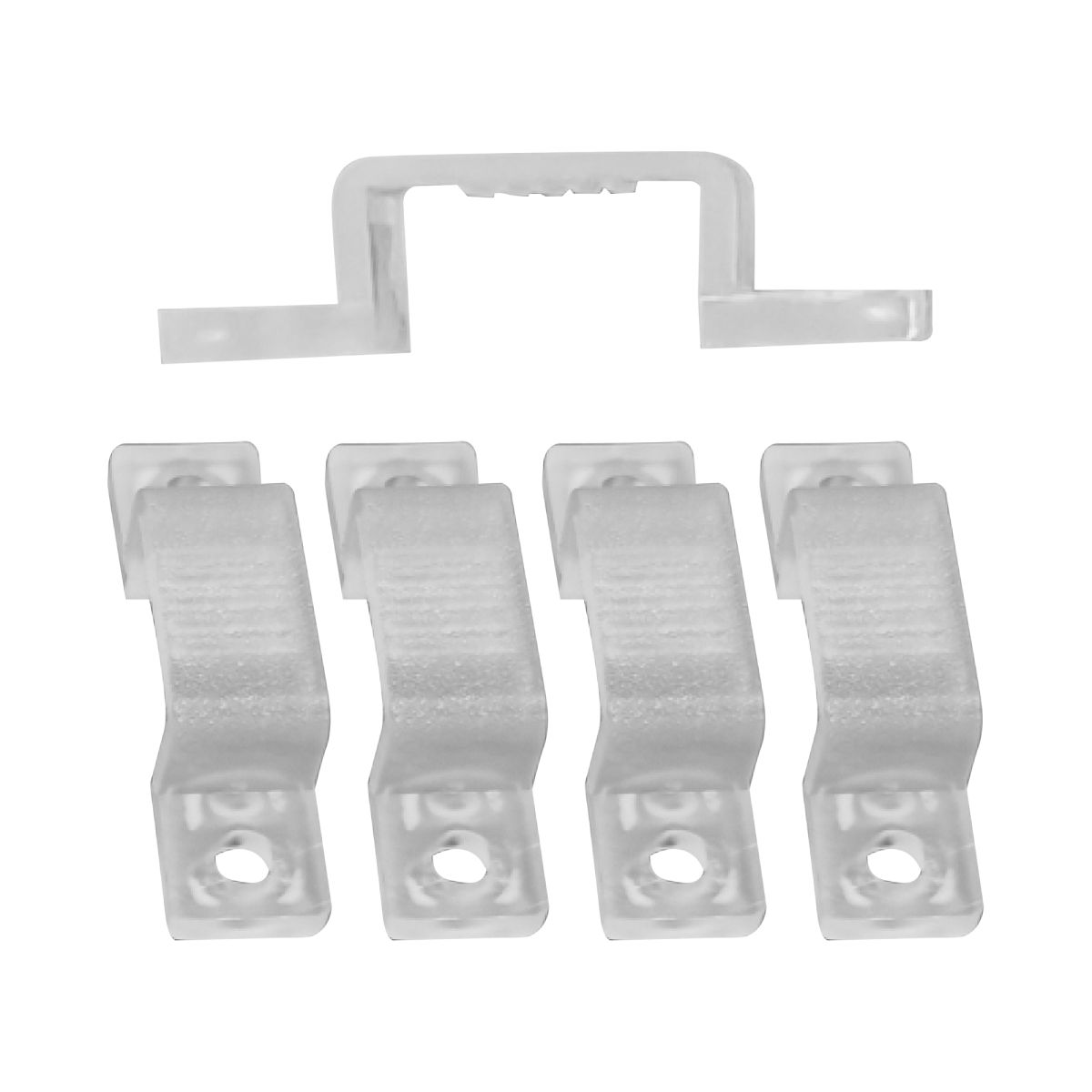 Комплект (5шт) крепежей для светодиодной ленты НЕОН COB 220В, 288д/м арт.17-51/52/53 Apeyron 09-144 в Санкт-Петербурге