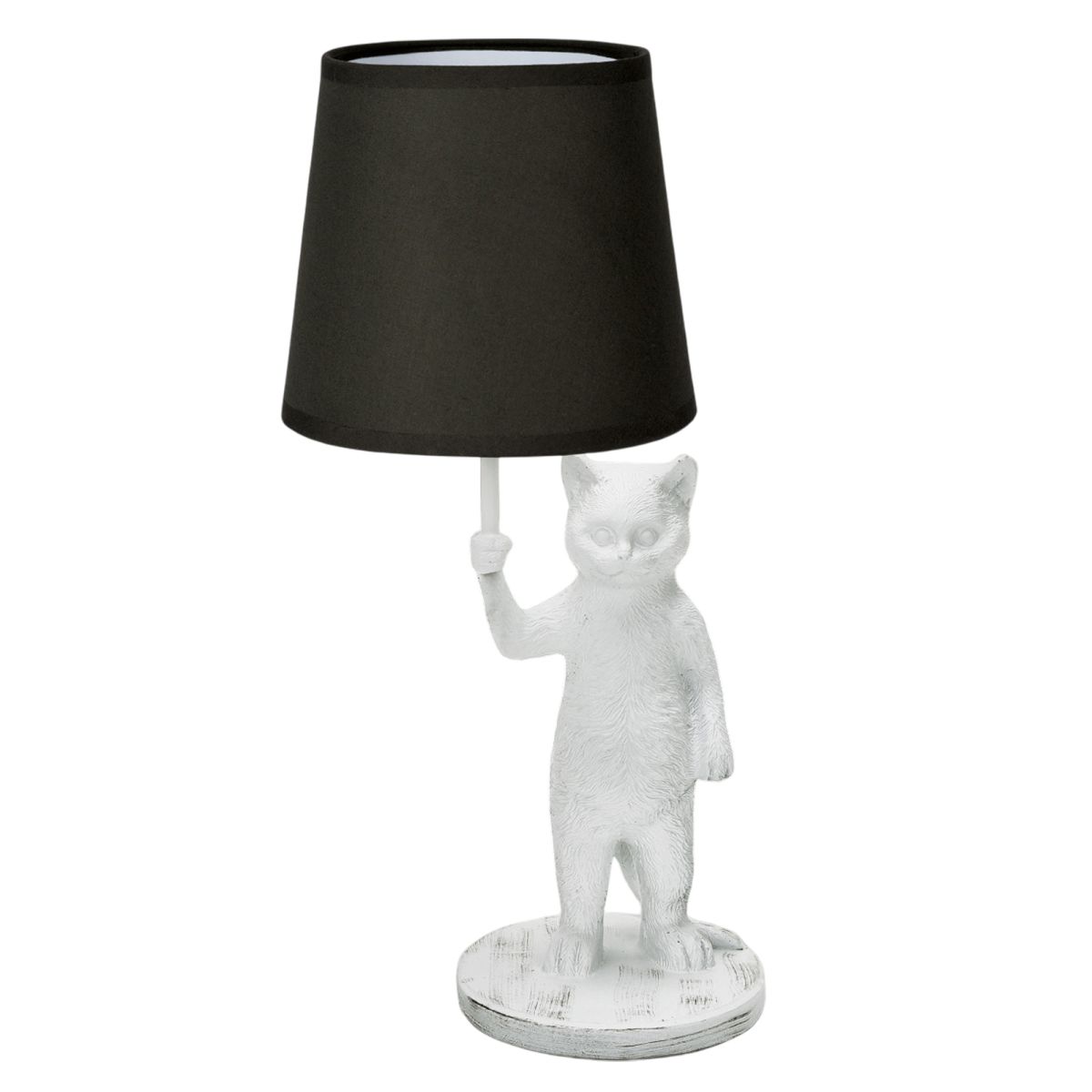 Настольная лампа Uniel UL-00013445 UML-B465 E14 WHITE/BLACK в Санкт-Петербурге