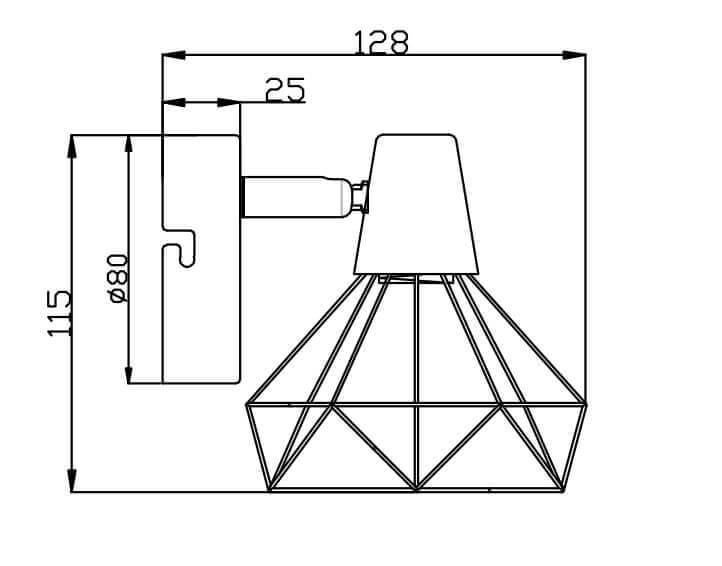 Спот Rivoli Distratto 7004-701 Б0038106 в Санкт-Петербурге