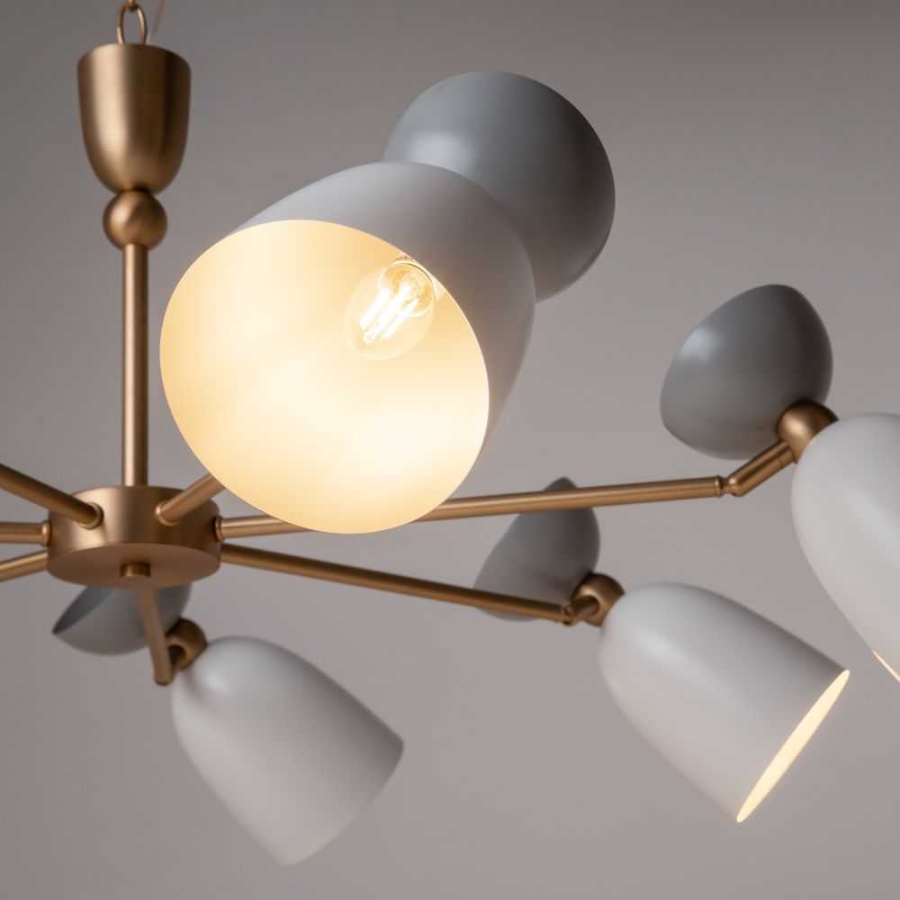 Подвесная люстра Maytoni Cloches MOD113PL-07W в Санкт-Петербурге