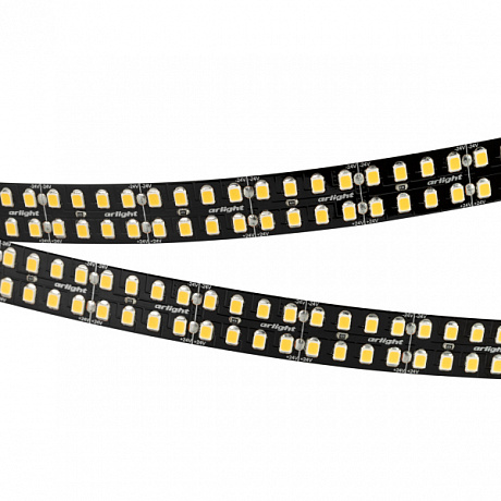 Светодиодная лента Arlight 24W/m 320LED/m 2835SMD теплый белый 5M 032615 в Санкт-Петербурге