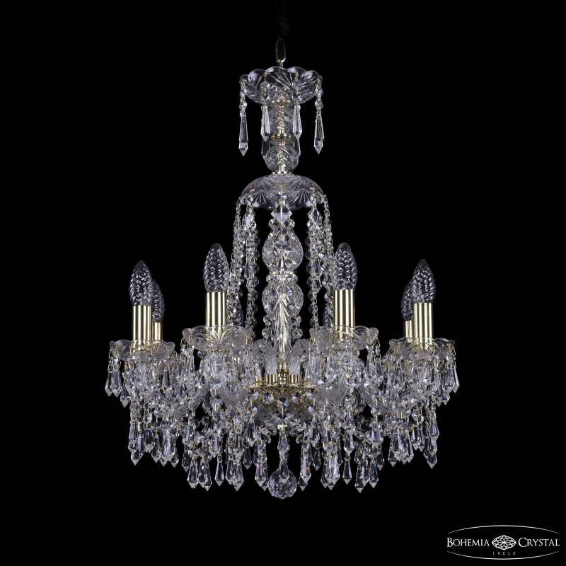 Подвесная люстра Bohemia Ivele Crystal 1403/8/160/XL-60 G в Санкт-Петербурге