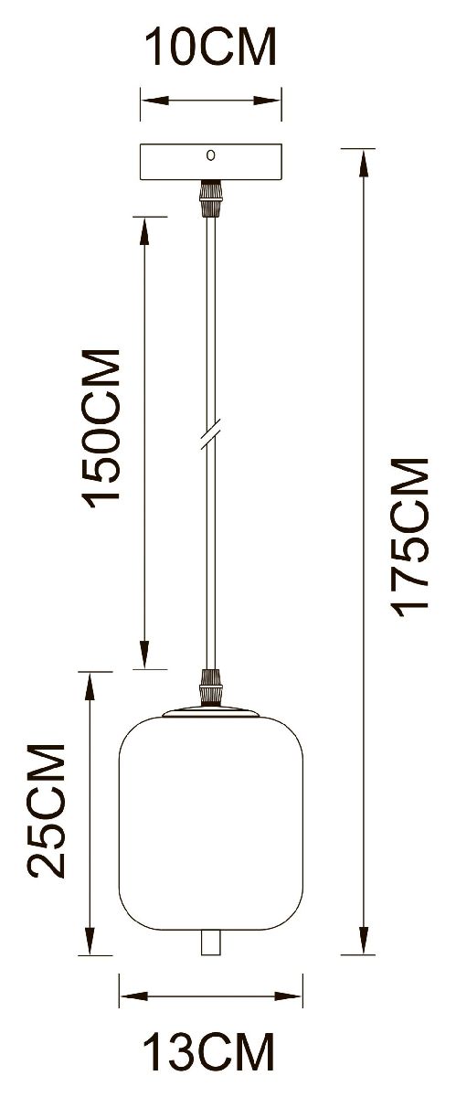 Подвесной светильник Arte Lamp Freddie A2234SP-1PB в Санкт-Петербурге