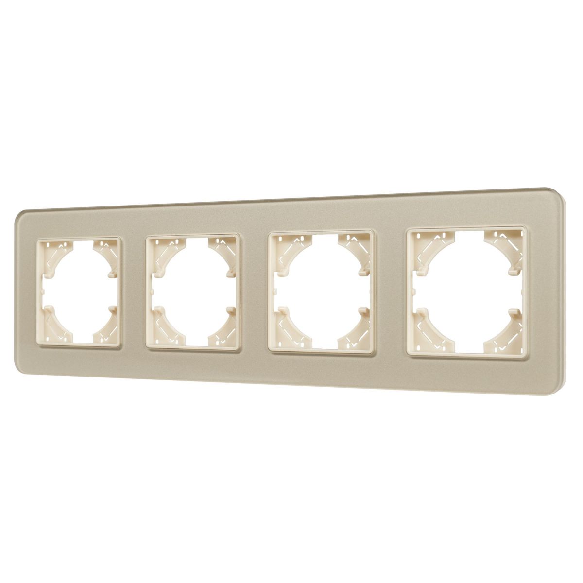 Рамка на 4 поста стеклянная Arlight FRM-OMALI-GS-4-GD 049703 в Санкт-Петербурге