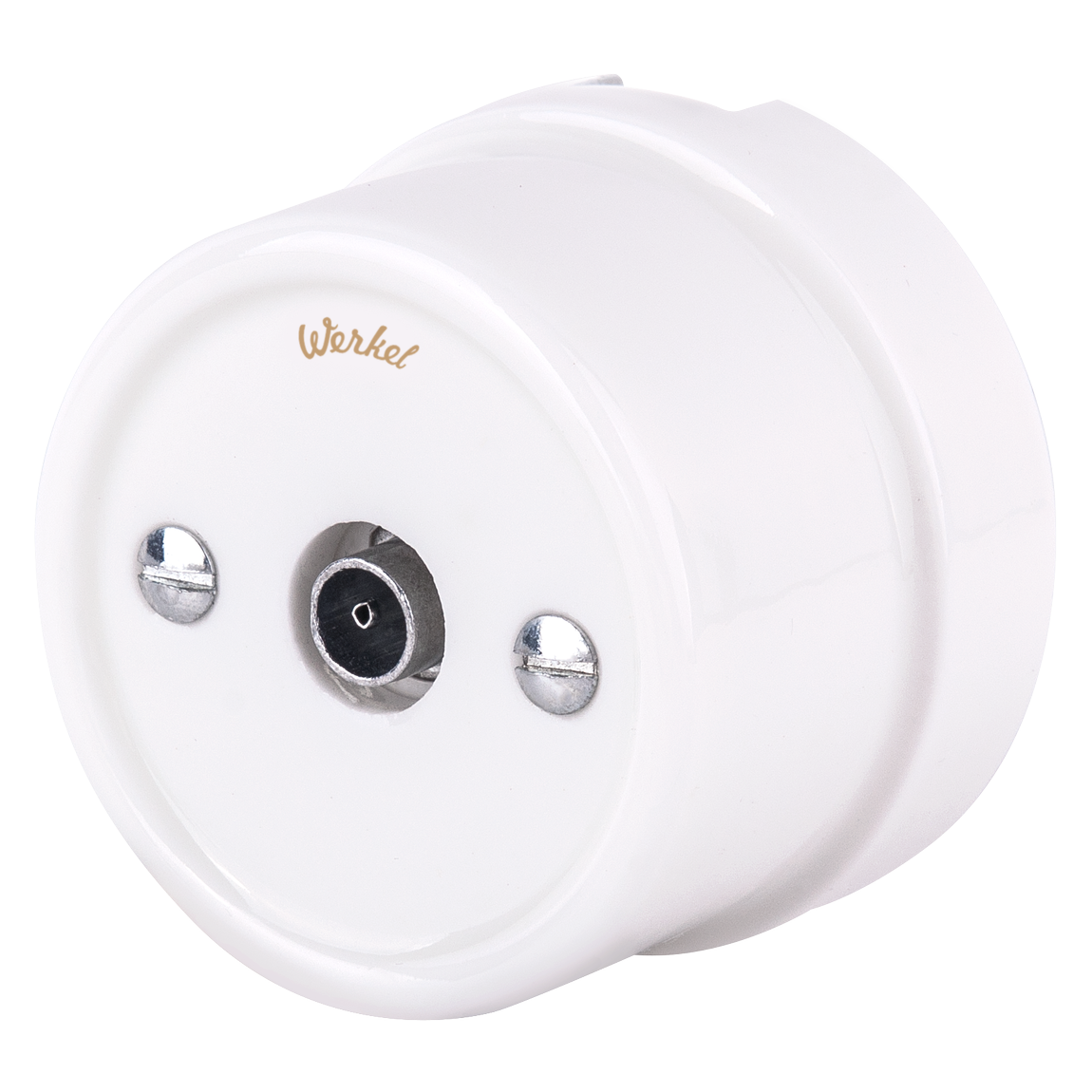 ТВ розетка Werkel Retro белая WL18-02-05 4690389100659 в Санкт-Петербурге