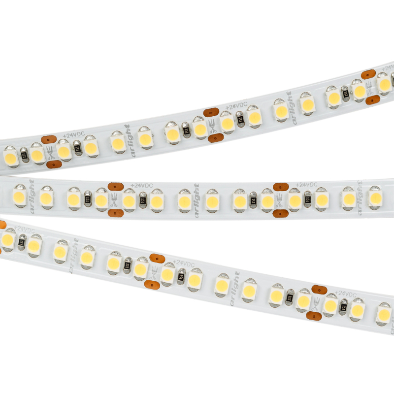 Светодиодная лента Arlight RT-A180-8mm 24V Warm2700 (14.4W/m, IP20, 3528, 5m) 017419(1) в Санкт-Петербурге
