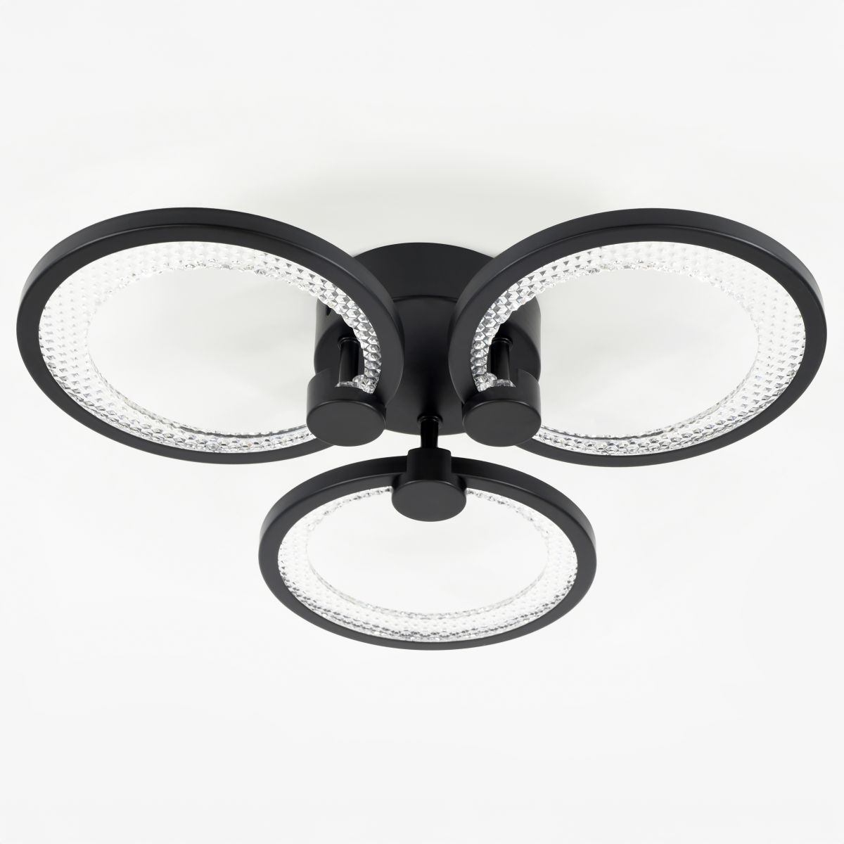 Потолочный светильник Эра Модерн Odry CLL-1-46W 3K-6,5K RC BK в Санкт-Петербурге