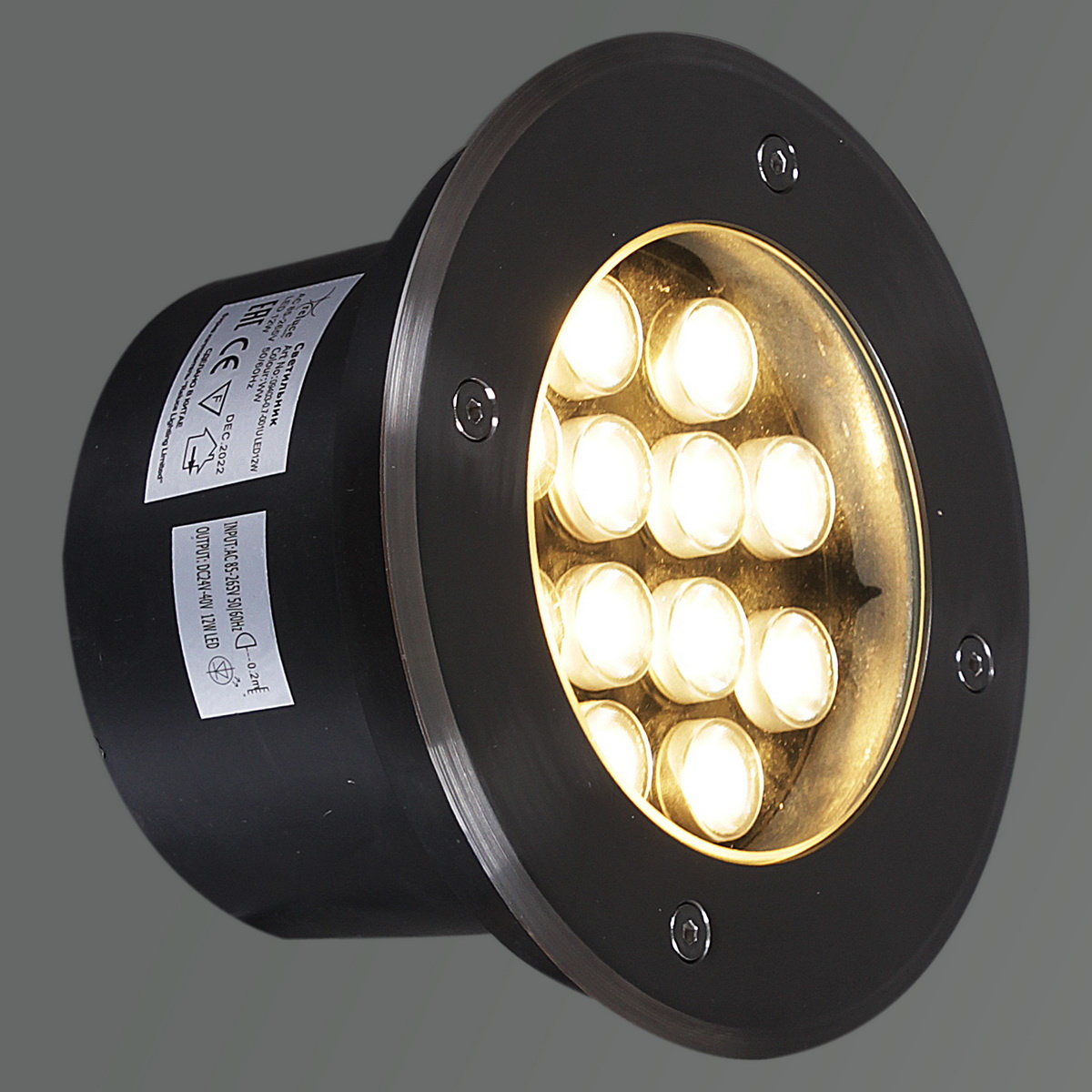 Грунтовый светильник Reluce 09403-0.7-001U LED12W WW в Санкт-Петербурге