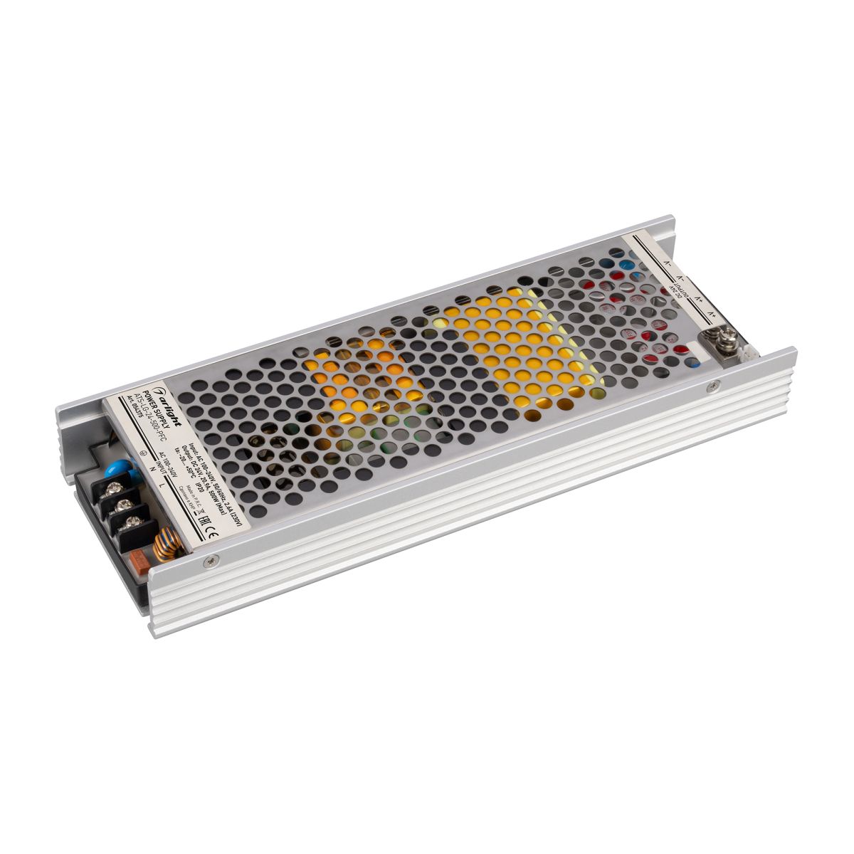 Блок питания Arlight ATS-LG-24-500-PFC (24V, 20.9A, 500W) (IP20 Сетка) 054375 в Санкт-Петербурге