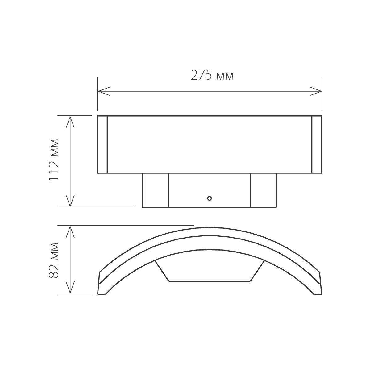 Уличный настенный светодиодный светильник Elektrostandard 1671 Techno LED Asteria D 4690389086120 в #REGION_NAME_DECLINE_PP#